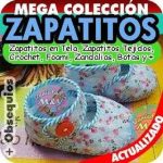 Zapatitos Para Beb? Patrones Revistas Zapatillas Tela Y M?s