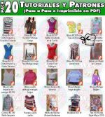 Pack De Blusas Para Damas Patrones Imprimibles Tama?o Real - Imagen 2