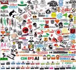 Pack Vectorizado Estampado Vinil Serigrafia Y Sublimacion - Imagen 6